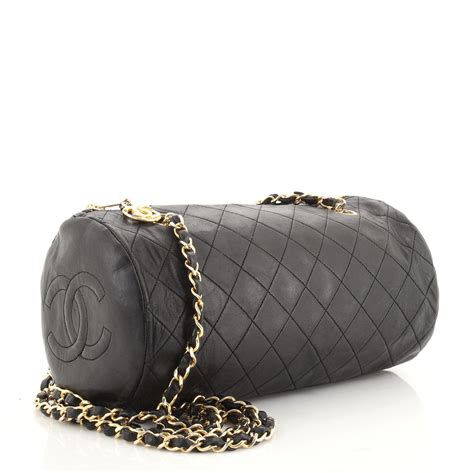 chanel barrel bag